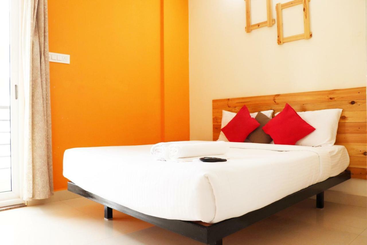 Apartemen 225 m² dengan 1 kamar tidur dan 1 kamar mandi pribadi di Marathahalli Bangalore Bagian luar foto